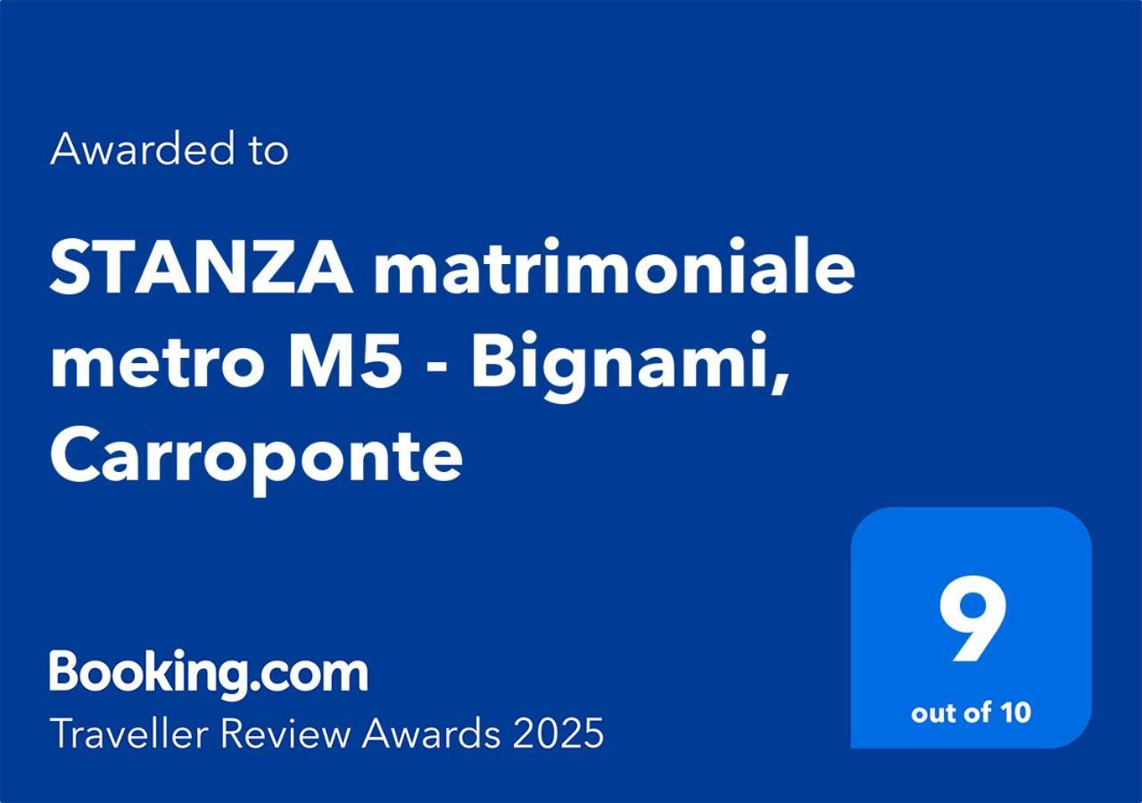 Stanza Matrimoniale Metro M5 - Bignami, Carroponte Leilighet Sesto San Giovanni Eksteriør bilde